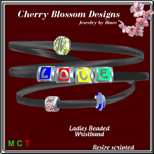 {CBD} Beaded Wristband (boxed)