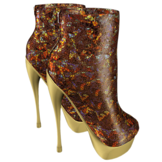.:KosmO:. Vipera short boots - Misted Yellow