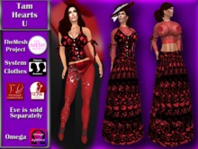 [TKS] Complete Outfit -  Tam Hearts U Gown