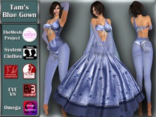 [TKS] Basics - Tamarsk Blue Gown