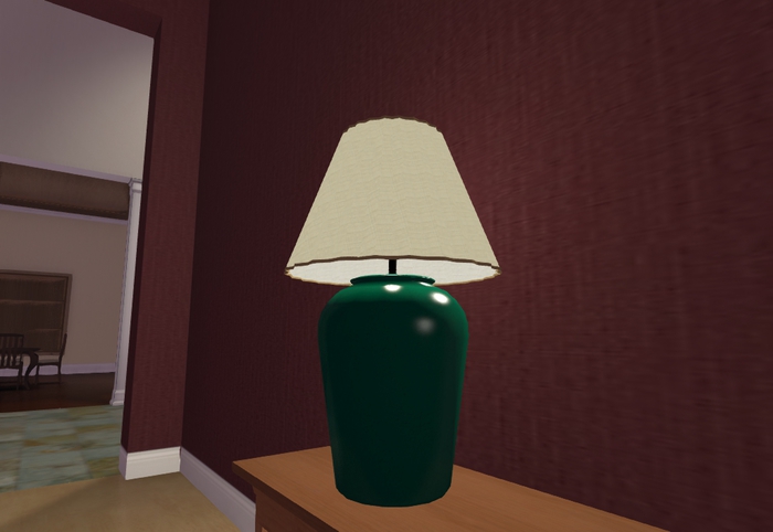 Table Lamp Contemporary Black 100% MESH