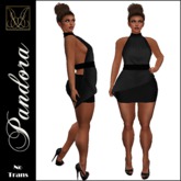 JCD Pandora Black Skirt Set