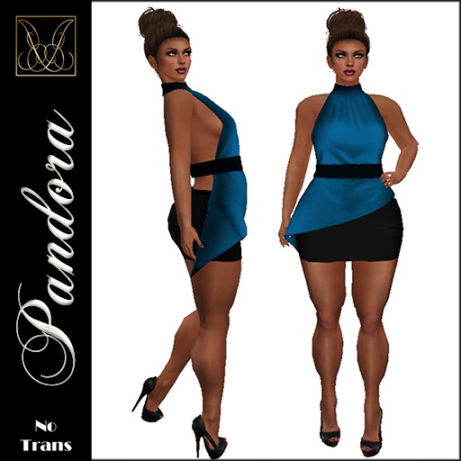 JCD Pandora Blue Skirt Set