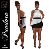 JCD Pandora White Skirt Set