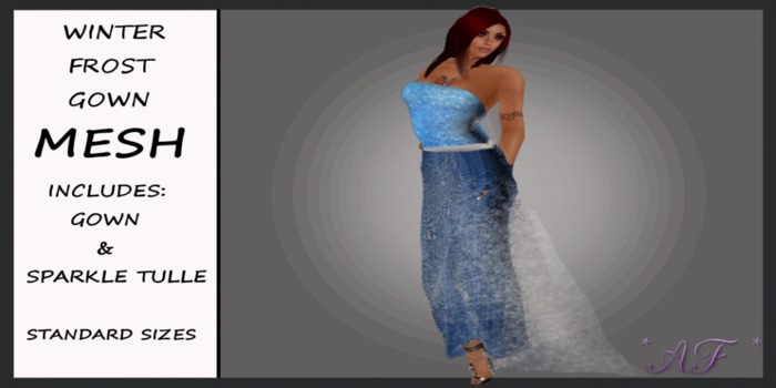 *AF* WINTER FROST GOWN