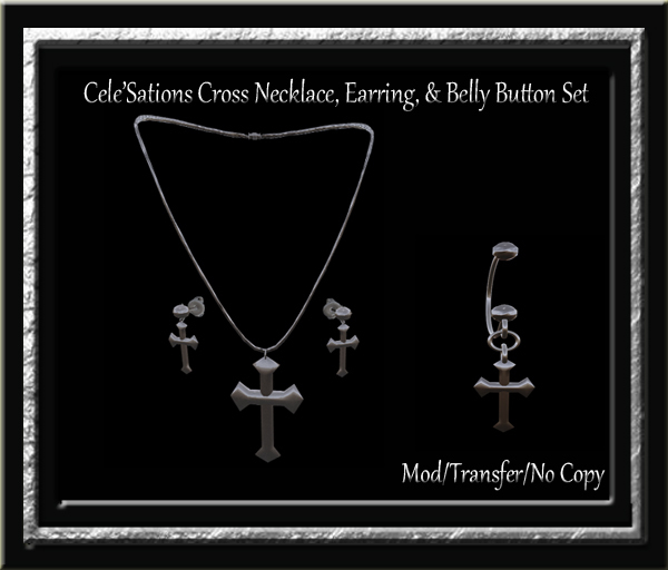 Cele'Sations Cross Jewelry Set Pk