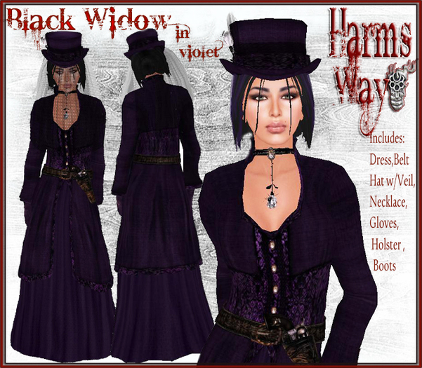 Harm's Way Fawn dress and boots DEMO