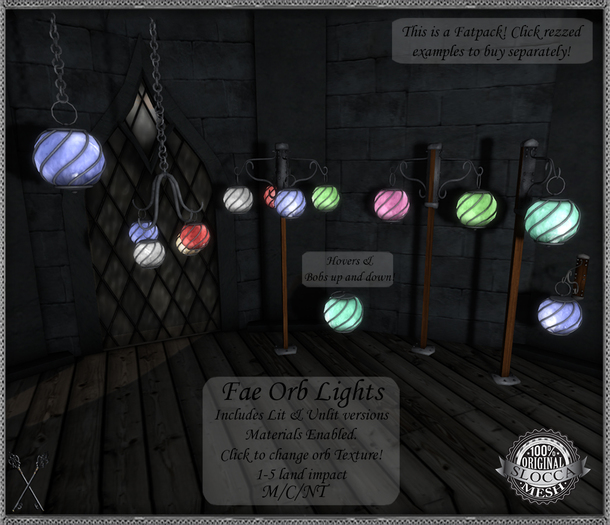 ~*S.E.*~ Fae Orb Lights (FATPACK)