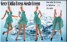 LSR - Sexy Lidia Dress Mesh Green