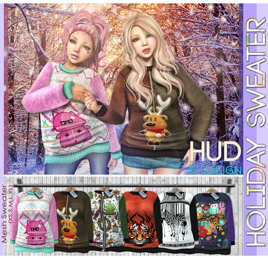 NS::  Holiday Sweater (HUD)