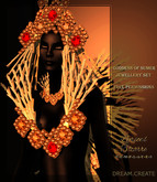 !Lyrical B!zarre Templates! - Eye of Eira Jewelry Set MESH FP