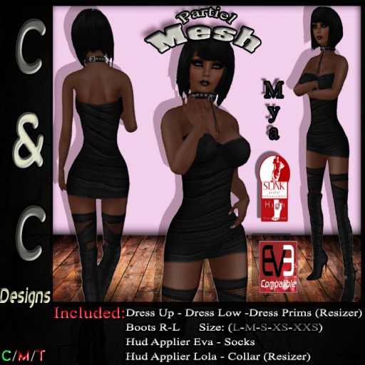 C&C Mesh Mya Black