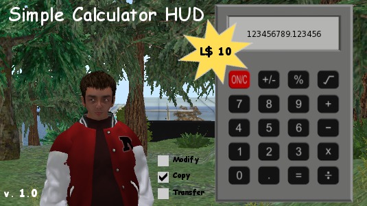 Simple Calculator HUD