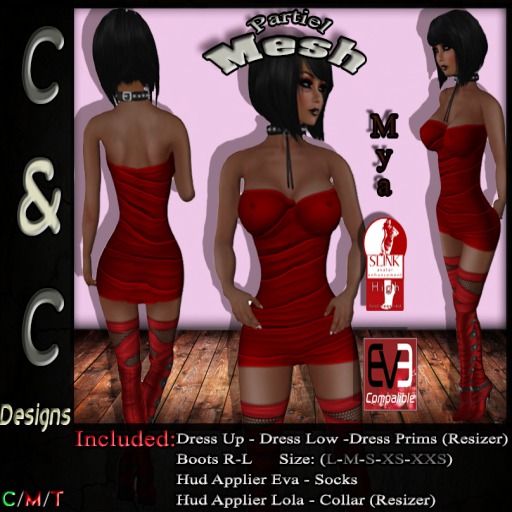 C&C Mesh Mya Red (Only Mesh Demo)