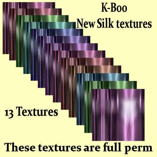 k-boo New Silk textures boxed