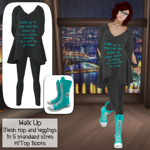 HANAU - Walk Up Turquoise -boxed-