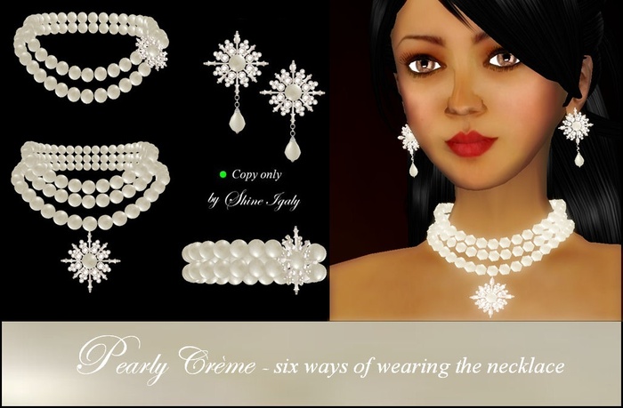 Pearly Creme Jewel set