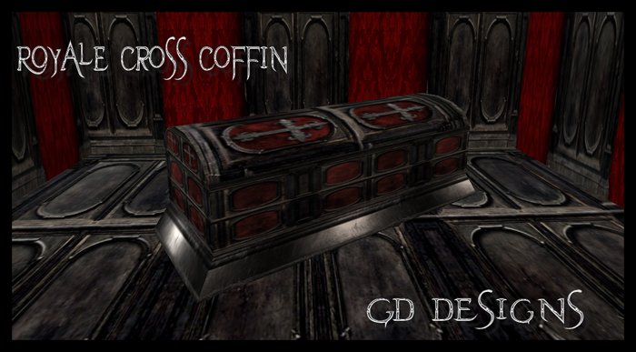 GD Royale Cross Coffin boxed