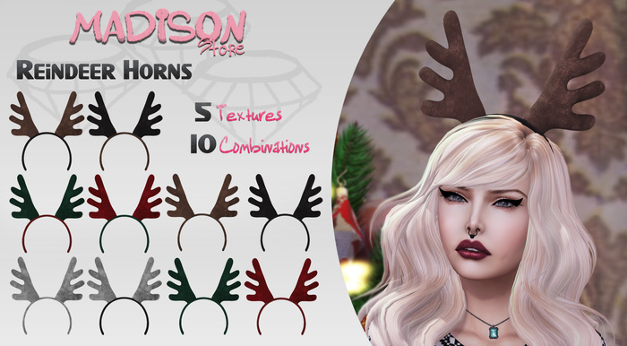 Madison Store - Reindeer Horns