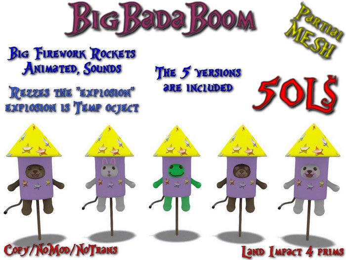 BigBadaBooms !