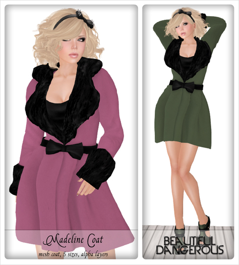 ! Beautiful Dangerous ! Madeline Coat [Demo]
