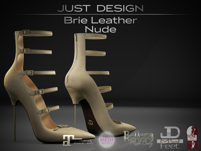 JD - Brie Leather Nude