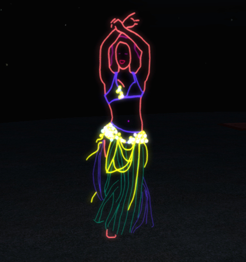 Naughty Neon BellyDancerSwish