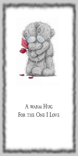 Bear Hug Valentines Card