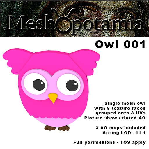 Meshopotamia Owl 001