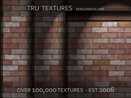 24639: Oct 07 - 11 x Seamless Red Urban Brick Wall Textures Plus Baked Light & Girder - 1024 x 1024 Pixels