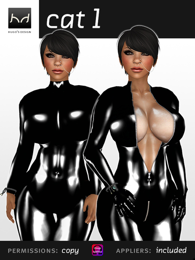 *HD* Cat 1 (v2) - Black