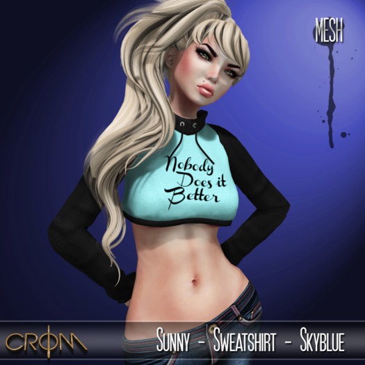 -CroM- Sunny - Skyblue