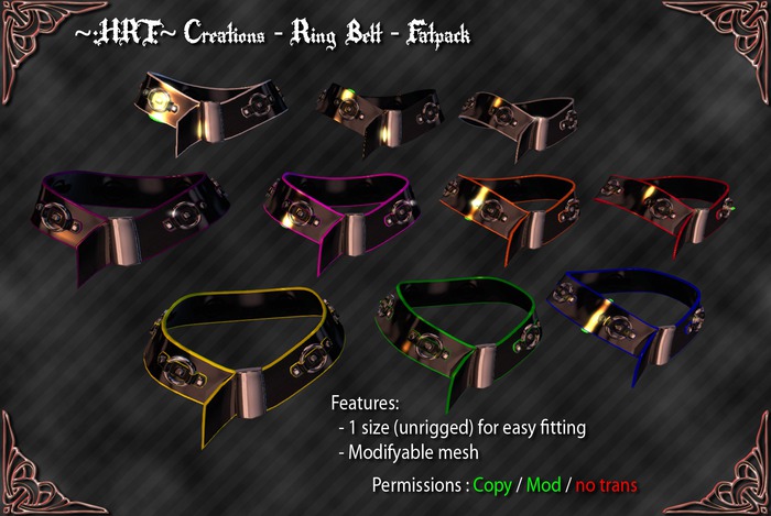 ~:HRT:~ Creations - Ring Belt - Fatpack
