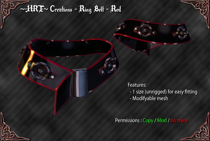 ~:HRT:~ Creations - Ring Belt - Fatpack