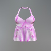Pink Asian Mesh Halter