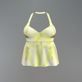 Yellow Asian Mesh Halter
