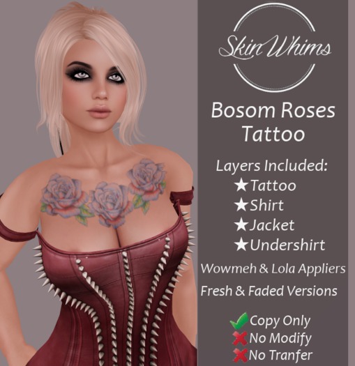 Vee :: Believe Tattoo  {Wear Me}