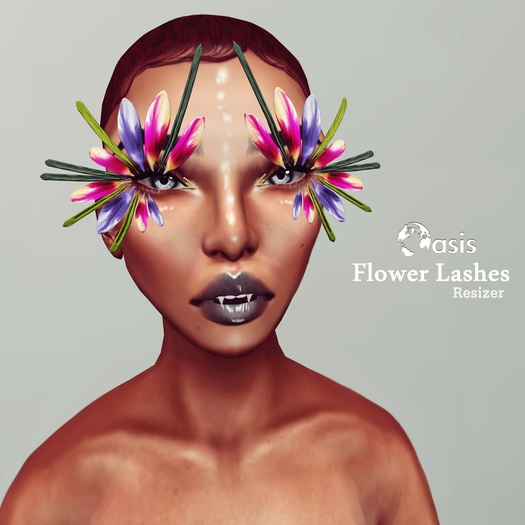 .O A S I S. Flower Lashes/Resizer/BOX