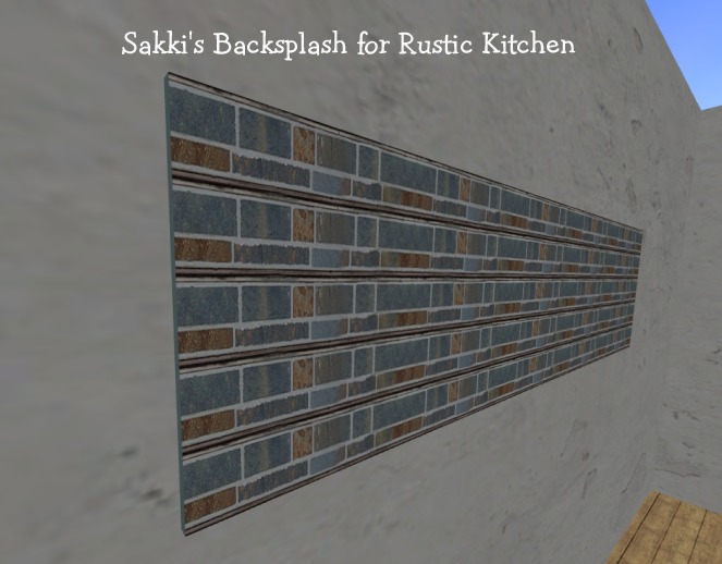 ~Sakki's kitchen Backsplash