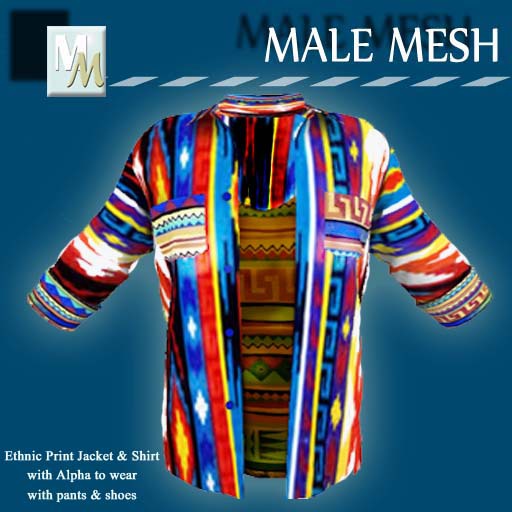 24H TShirt African Print Fitmesh <box>