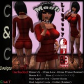 C&C Mesh Lindsey Red