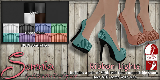 .: Somnia :. Ribbon Heels Lights {Crated}