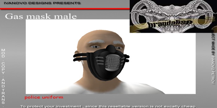 PPP Gas mask male