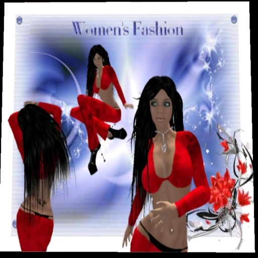 Women's Red Flame