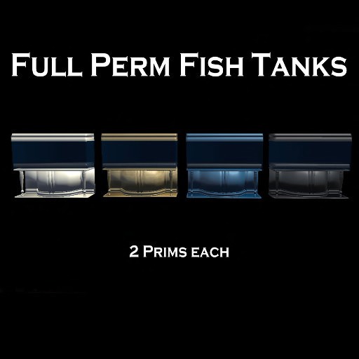 BGC Fish tanks(boxed)