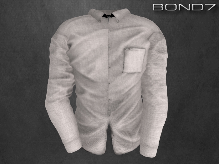 *BOND7* V-neck Longsleeve (Black)