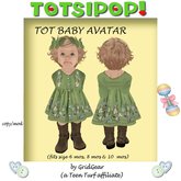 TOTSIPOP! TOT Baby Clothing Green Bohemian Dress