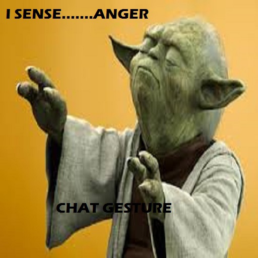 I SENSE ANGER