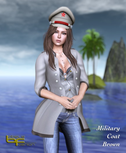 Babele Fashion :: Military Coat Brown