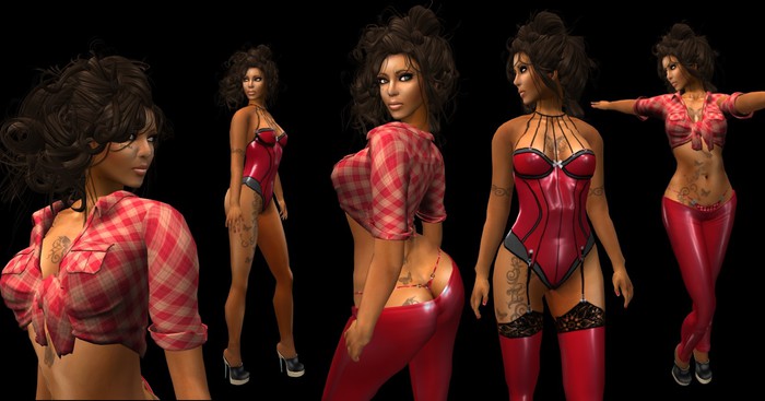 BD Latex Lady Red